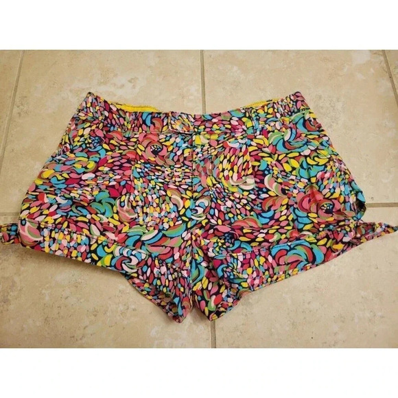 Lilly Pulitzer Bright Colorful Shorts Size 6 - Picture 1 of 6